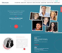 Création du nouveau site internet du docteur Kamoun-Zana